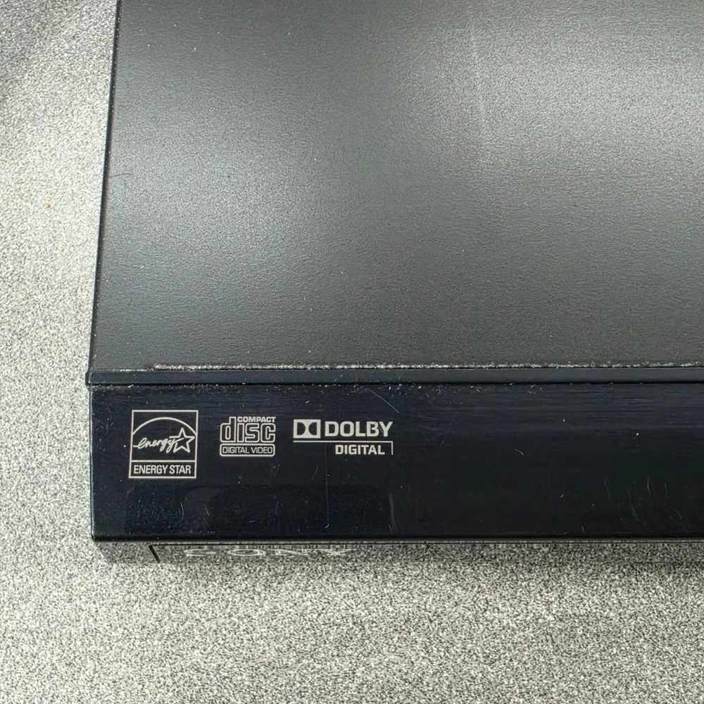 Sony DVD Player DVP-SR210P Black Excellent CD Player with Remote